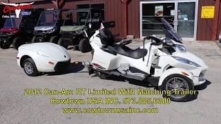 2012 Can-Am RT Limited With Matching Trailer Vin-001065
