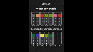 Water Sort Puzzle level 251 | Gameplay Mobile Games