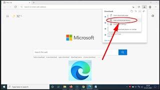 How to 'Clear all download history' in Edge Browser on Windows 10?