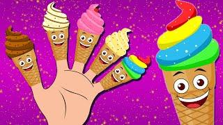 Ice Cream Finger Family | More Finger Family Songs By @kidscamp  Nursery Rhymes Club