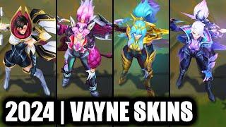 ALL VAYNE SKINS SPOTLIGHT 2024 | League of Legends