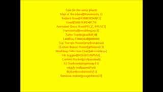 All Moshi Monsters secret codes