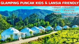 NYESEL BARU TAU DALEMNYA SEBAGUS INI‼️ GLAMPING DI PUNCAK TERAS BHUMI PUNCAK