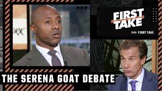 Is Serena the female tennis GOAT?! JWill & Mad Dog DEBATE  | First Take