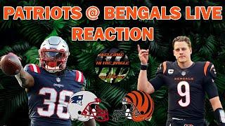 New England Patriots @ Cincinnati Bengals LIVE Reaction & Play by Play