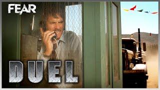 Crazy Truck Flattens A Phone Booth | Duel | Fear