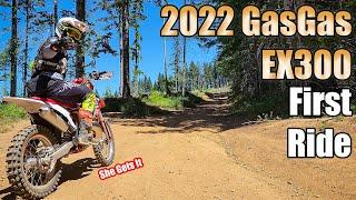 *4 Stroke to 2 Stroke* First Ride on my 2022 GasGas EX300!