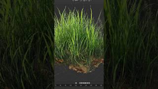 Realistic Grass is EASY #blender #3d #tutorial