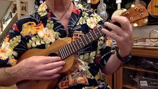 "Daydream Believer" on G String Koa Concert #5434 @ Ukulele Mania, Tokyo