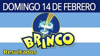 Resultados del sorteo BRINCO del Domingo 14 de Febrero del 2021