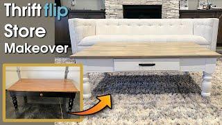 Thrift Store Furniture Flip Makeover DIY