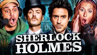 SHERLOCK HOLMES (2009) MOVIE REACTION - SOME THRILLING TWISTS!  - FIRST TIME WATCHING - REVIEW