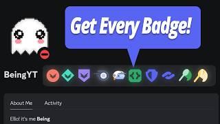 Get EVERY SINGLE Badge on Discord in 2024!