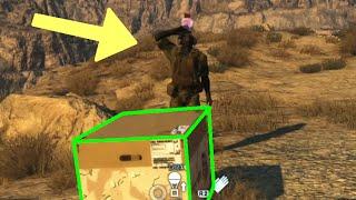 MGSV: Phantom Pain - Top 12 Cardboard Box Tricks (Metal Gear Solid 5)