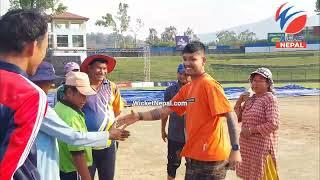 सफाई पछि पहिलो पटक टियु मैदान पुगे सन्दिप | Sandeep Lamichhane meets ground staff at TU Ground