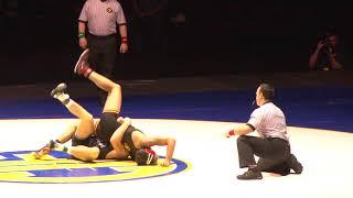 170 lbs. Gabe Martinez (Oakdale) vs Trent Tracy (Frontier)