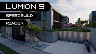 LUMION 9 Pro Modern Contemporary House Render