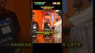 Pw gifted macbook pro to iit topper #jeeresult2025 #neet2025results #iitjeeneettoppers2025 #pw