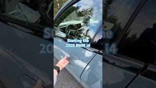 Starting the 2025 BMW i4 EV #shorts #asmr #bmw #bmwi4
