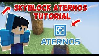 HOW TO MAKE A SKYBLOCK SERVER ON ATERNOS [1.19+]