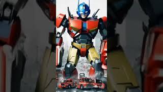 Tranform be a robot optimus prime #babangtampan #robot #transformers