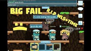 Fighting boss ghost for ring quest! Big fail+Lesson learned! l Growtopia