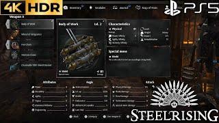 How to Upgrade Weapons STEELRISING Weapon Upgrades | Steel Rising Upgrade Weapons | PS5 Gameplay 4K