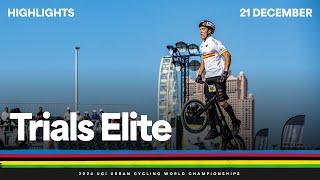 Trials Highlights | 2024 UCI Urban Cycling World Championships