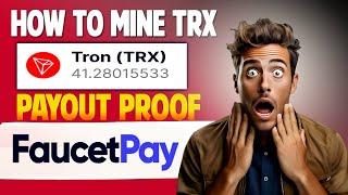 How to Mine Tron | Free TRX Mining Tutorial - Faucetpay Wallet