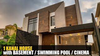 Inside a Dream Home: 1 Kanal House with Swimming Pool and Cinema for Sale by Elahi Associate