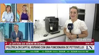 Polémica en Capital Humano: la cafetera que originó un despido