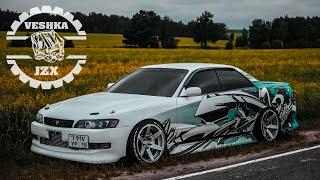 Полный обзор TOYOTA MARK 2 JZX90 | Кастомные AIR CUPS | Заруба с мотоциклистами #VESHKA Зарайск