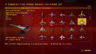 Ace Combat Zero: The Belkan War - Assault Records (All Aces)