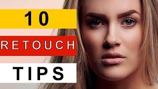 10 Tips To INSTANTLY IMPROVE Your Portrait Retouching | Retouching Tips