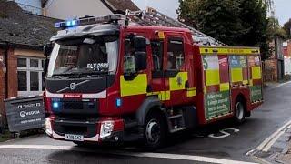 [Retained] Oxfordshire Fire & Rescue Service Henley Rescue Pump JX26P1 Turnout!