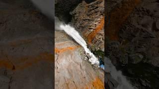 Diving a waterfall with a FPV Drone  #iceland