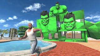 Franklin House Become Hulk House In Indian Bike Driving 3D