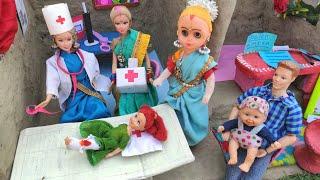 Barbie Doll All Day Routine In Indian Village/Radha Ki Kahani Part -173/Barbie Doll Bedtime Story||