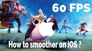 UNLOCK 60 FPS TFT MOBILE TRÊN iOS ( TFT MOBILE GAME 60FPS ON iOS ) Non - Jailbreak