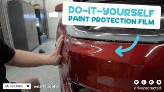 How To Successfully DIY PPF Wrap A Tesla Model X!