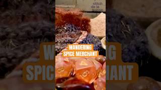 ️ Wandering Spice Merchant D&D Dice Bag | Hand Knitted Magic!   #D&D #dicebag #magic