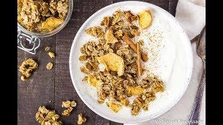 Apple Pie Granola - No Spoon Necessary