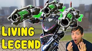 IT KILLS SO FAST! Living Legend FALCON REDEEMER War Robots Gameplay WR