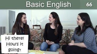 Lesson 66 ‍ Basic English with Jennifer  Everyday Greetings
