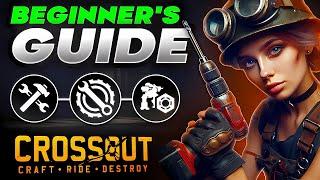 Crossout Beginner Guide  BEST STARTER BUILDS  Tips and Tricks 2024