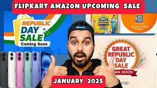 Upcoming Sale on Flipkart Amazon JANUARY | iPhone 16 Price Drop | Republic Day Sale | Date Bank Card