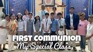 First Communion  | My Special Class | Elementary and High School | Katekista Duty