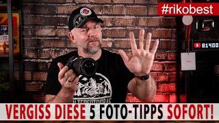  Forget these 5 photography tips IMMEDIATELY! (Pros laugh about it) It's high time to start taki...