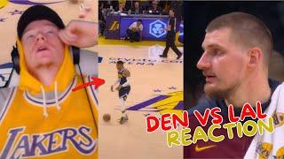 Reacting to Lakers vs Nuggets Regular Season Game!