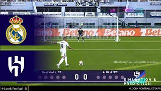 Penalty Shootout / Real Madrid vs. Al Hilal /FIFA Club World Cup 2025 / Video Game Simulation